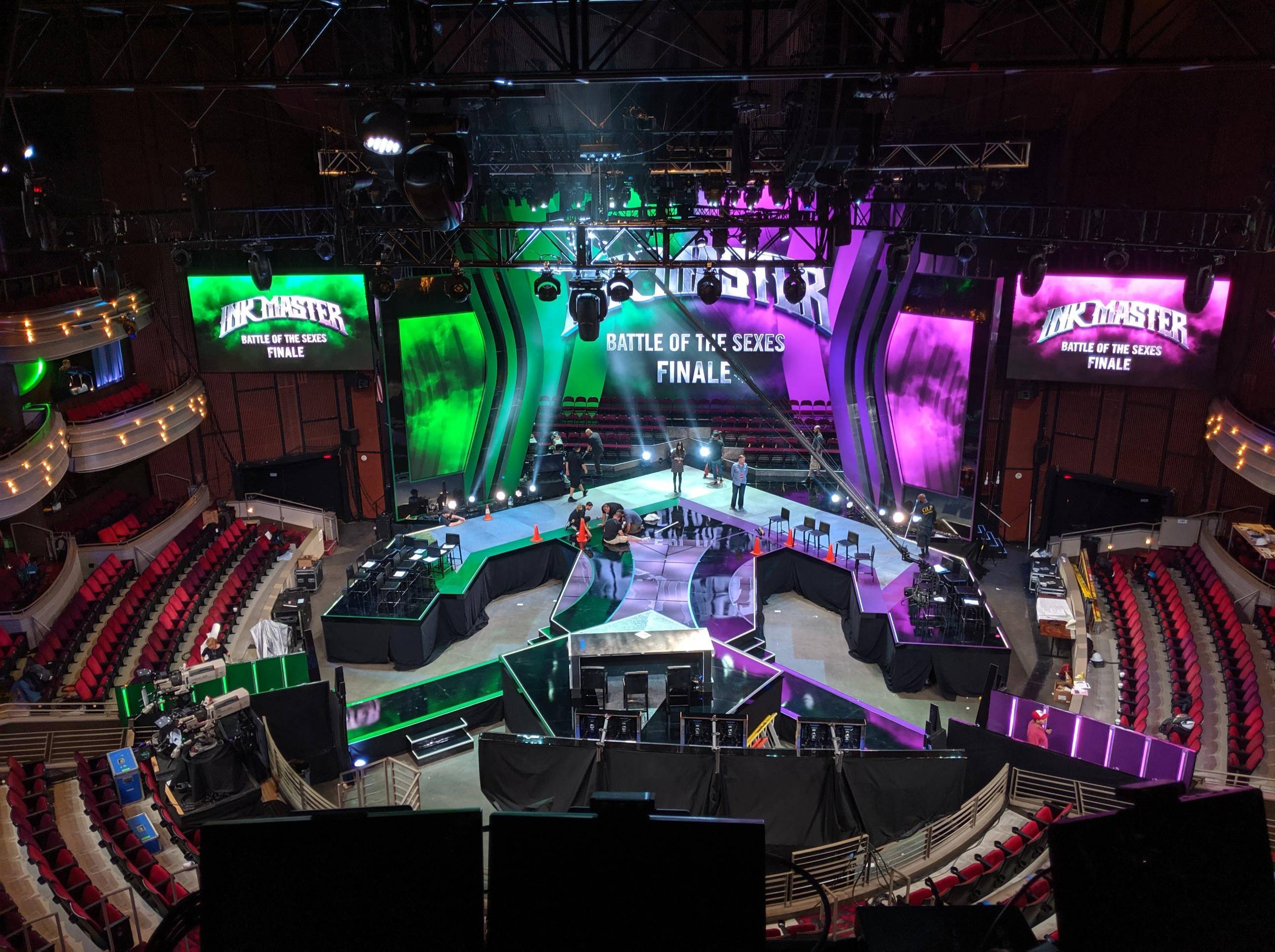 Inkmasters TV LED Fuse Technical Group LED install