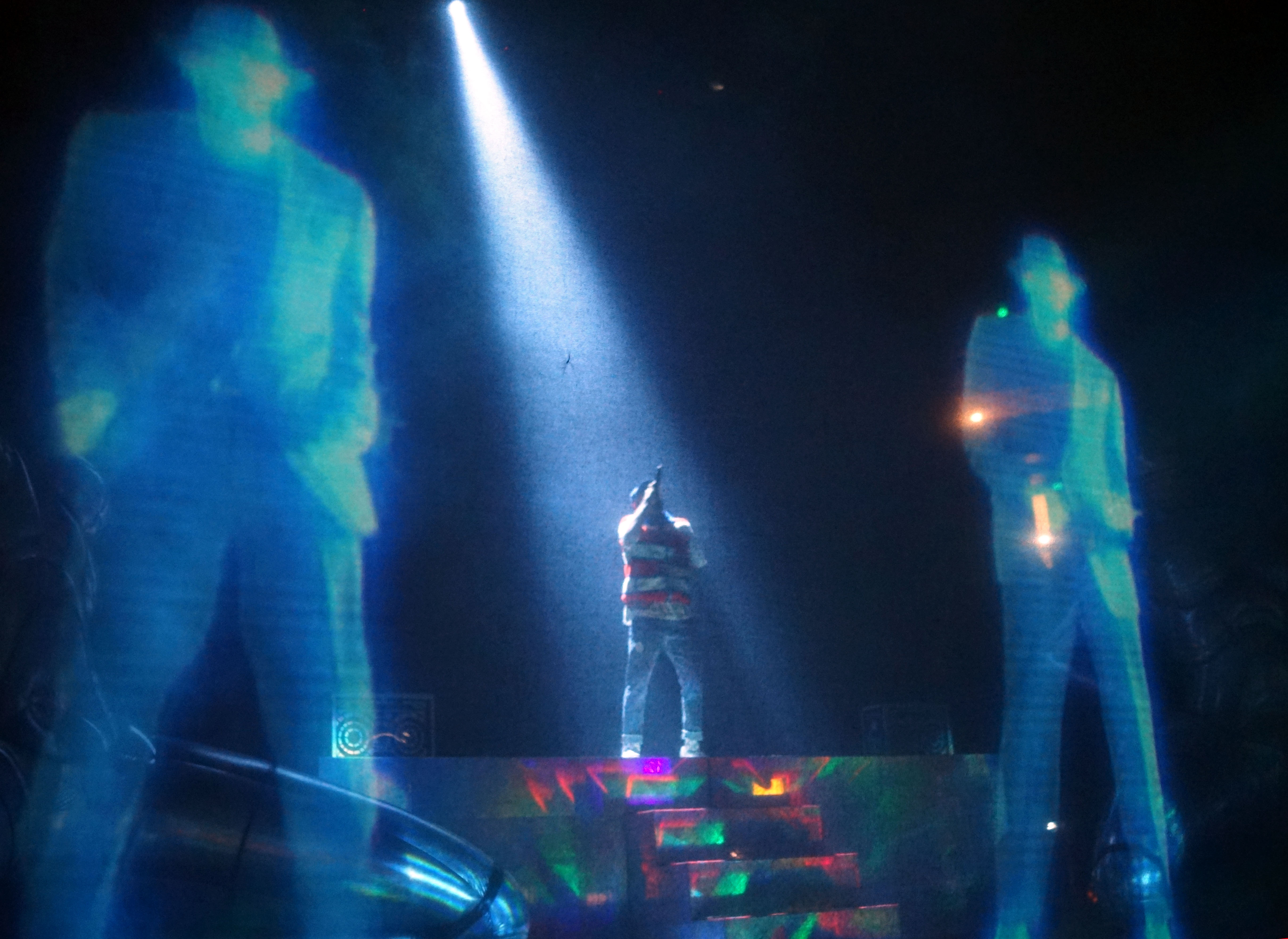 Tour production Chris Brown LED Video Projection servers and lighting