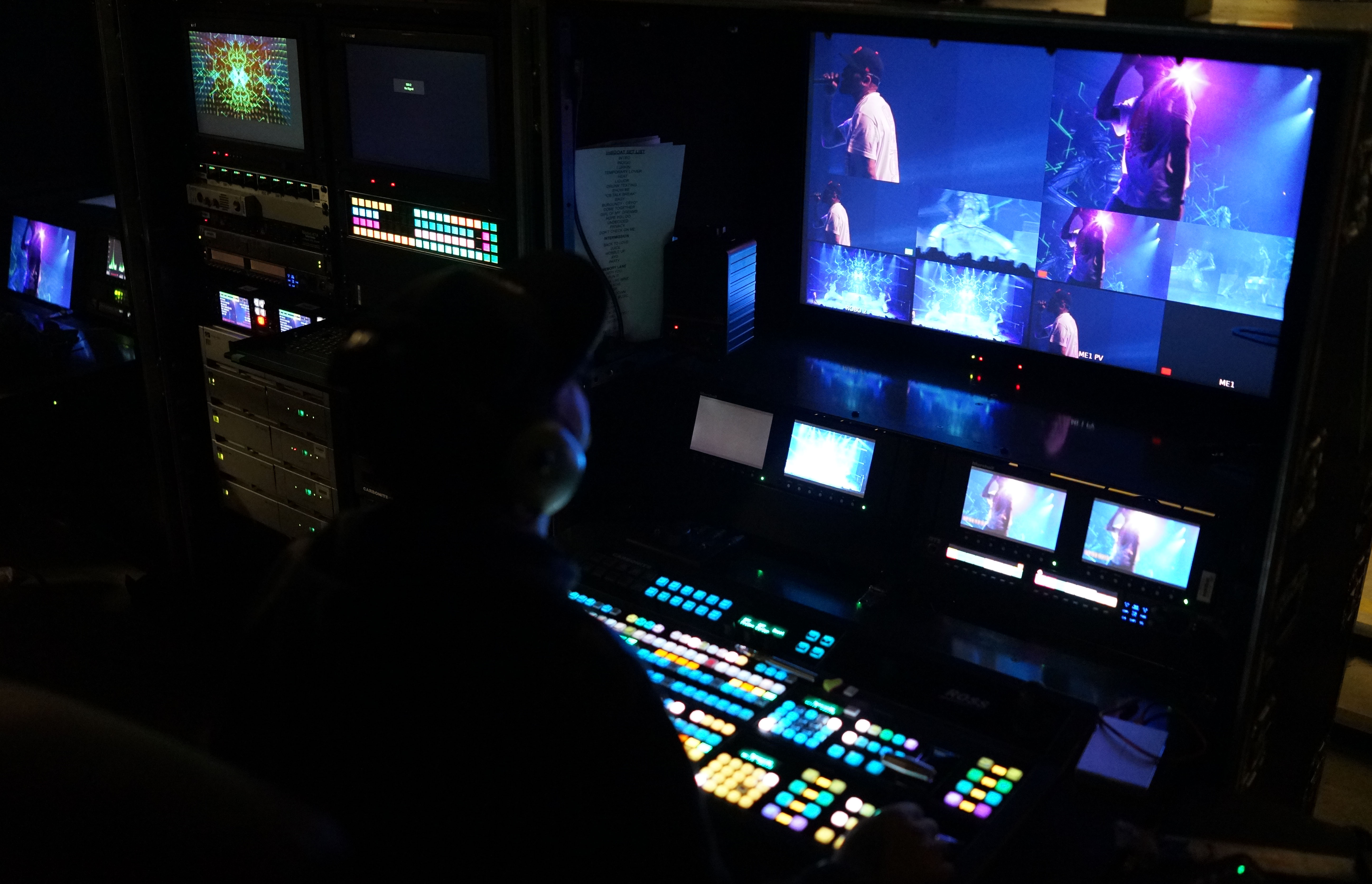 Tour production Director on Chris Brown LED Video Projection servers and lighting