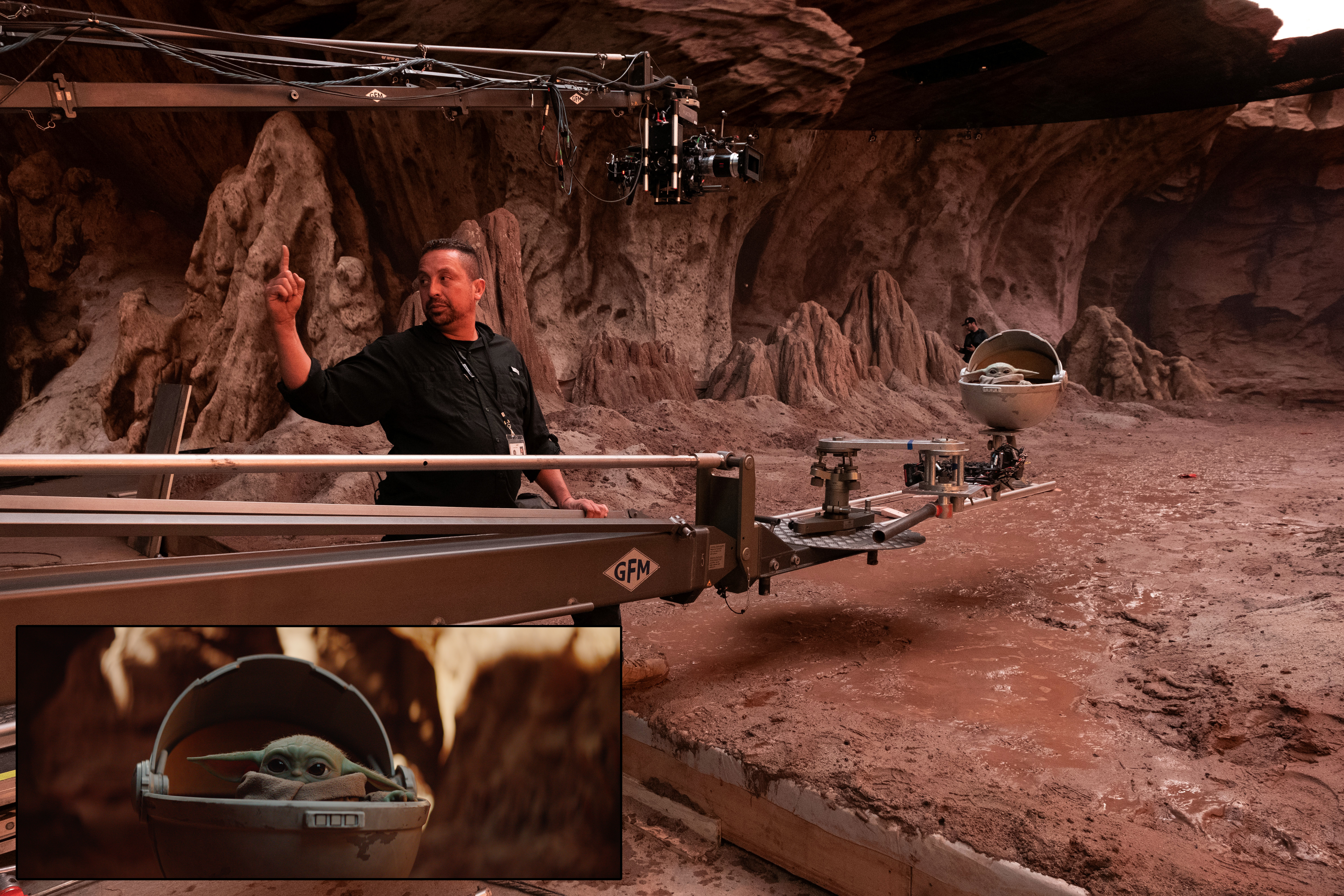 The Mandalorian Roe Bp2 Led Visual Integration Wall And Ceiling Led Rental The Child