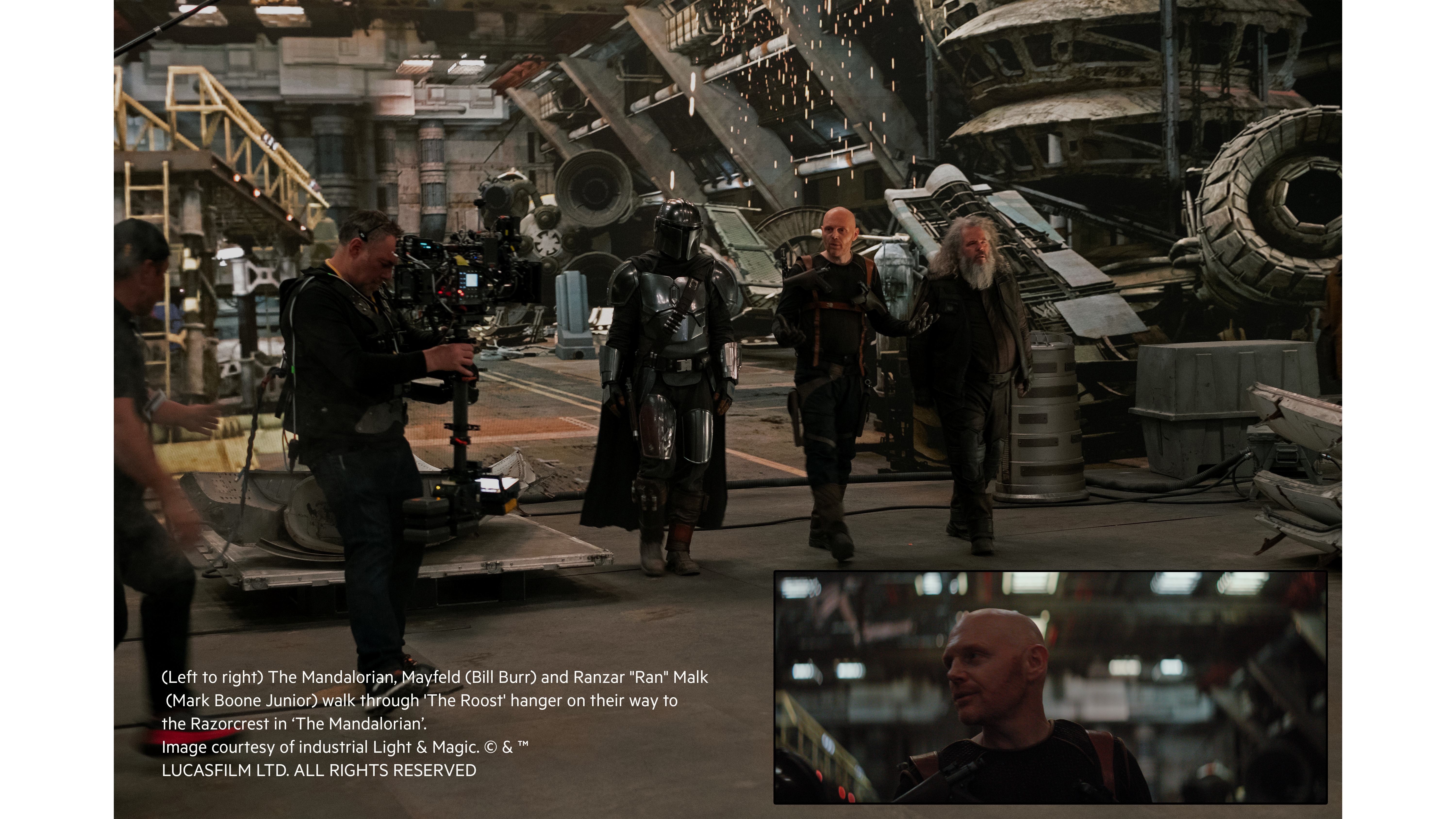 The Mandalorian Roe Bp2 Led Visual Integration Wall And Ceiling Led Rental The Roost