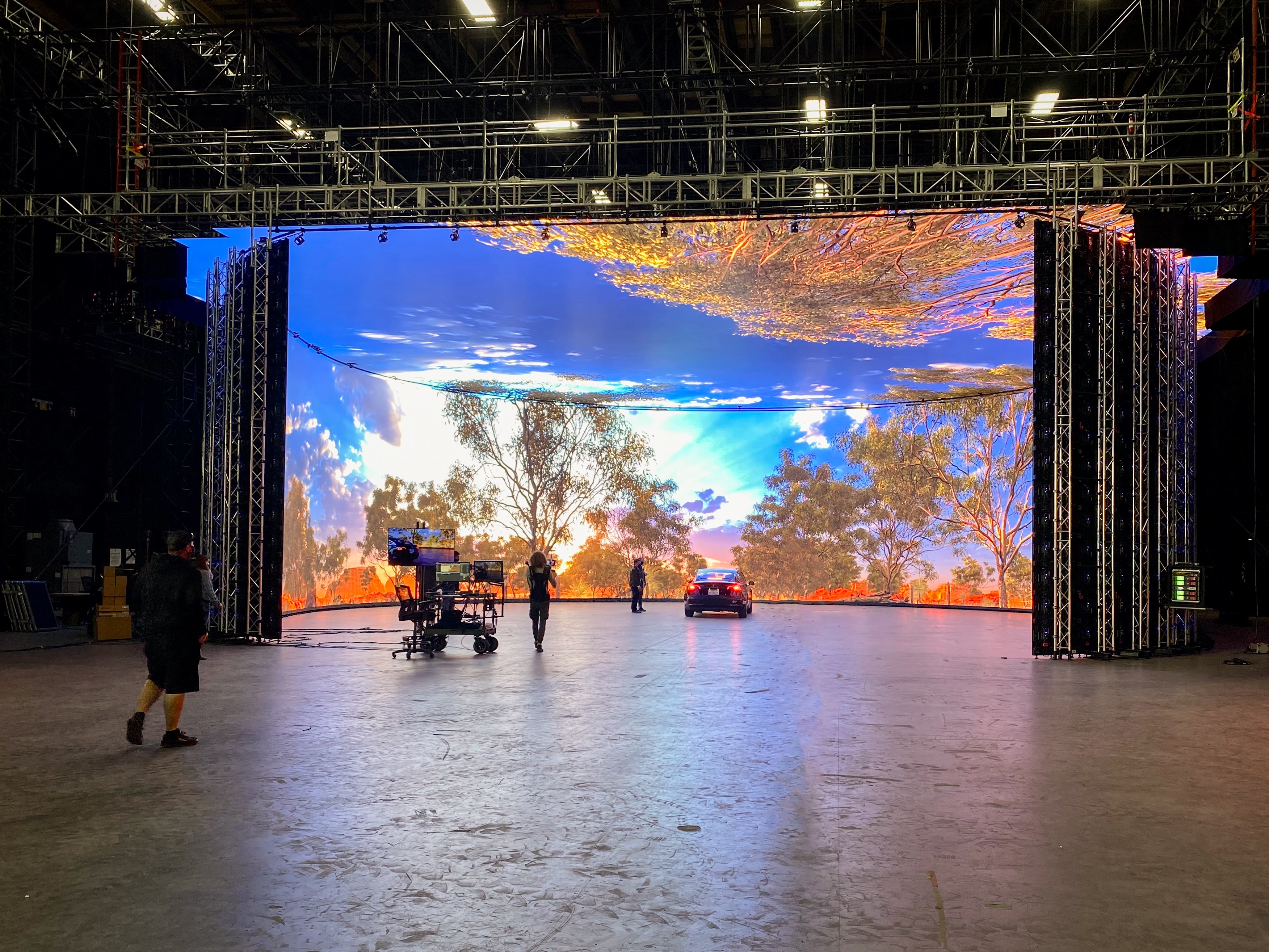 Amazon Studios Biggest Led Wall