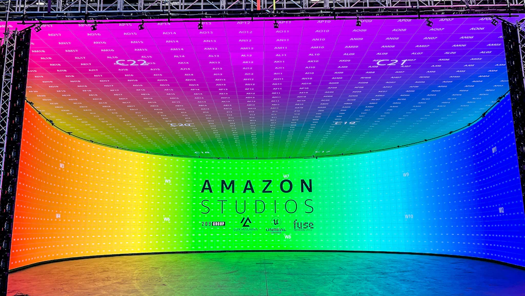 Amazon Led Studio Amazon Virtual Production LED Wall Install