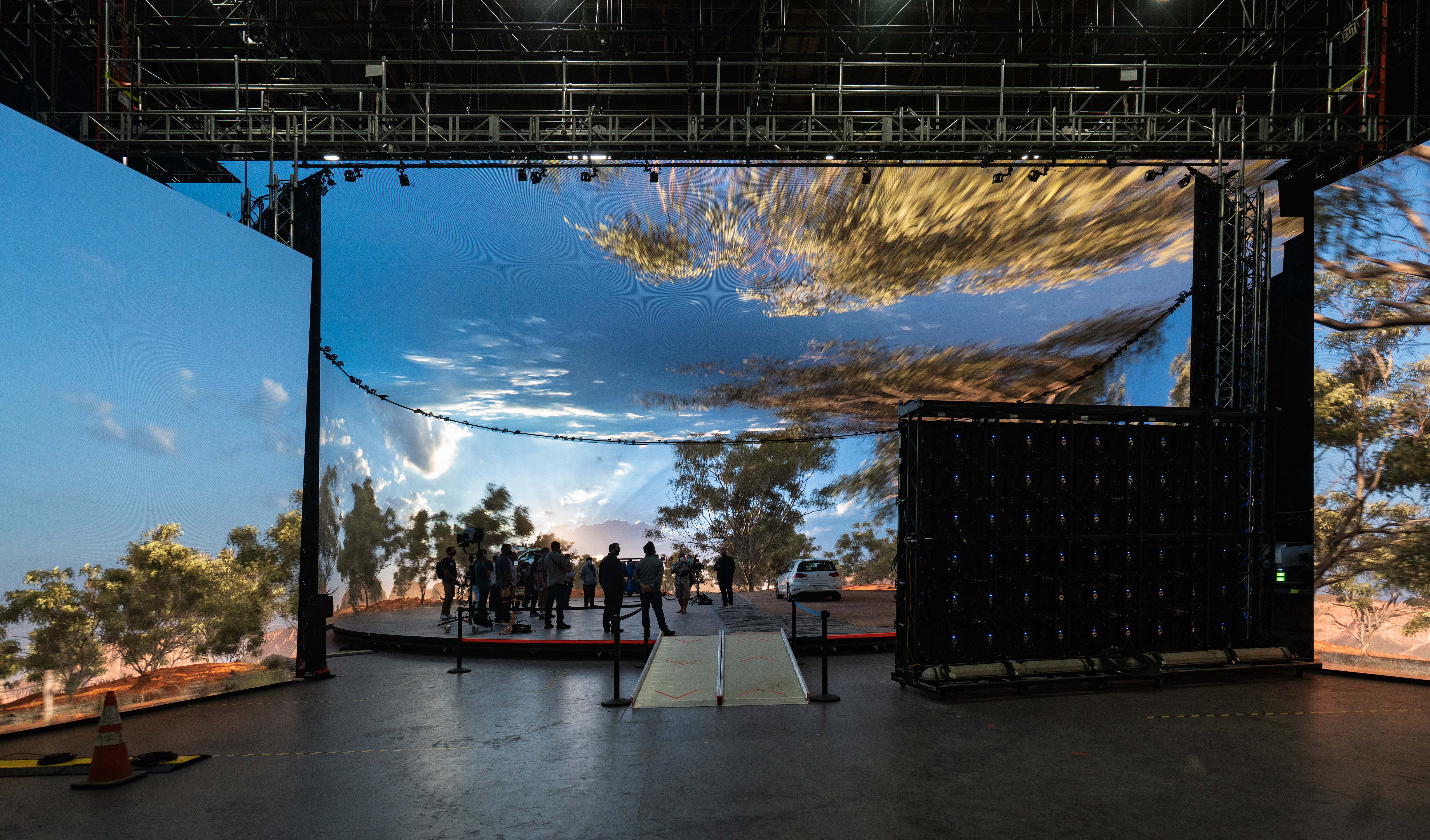 Amazon Studios Virtual Production Led Stage