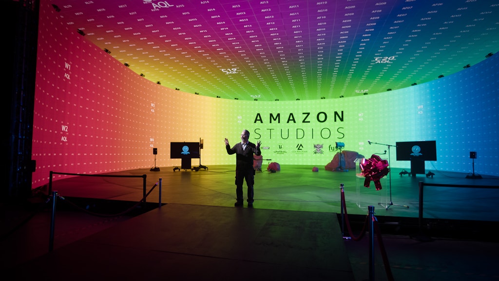 Amazon Virtual Production Mega Stage
